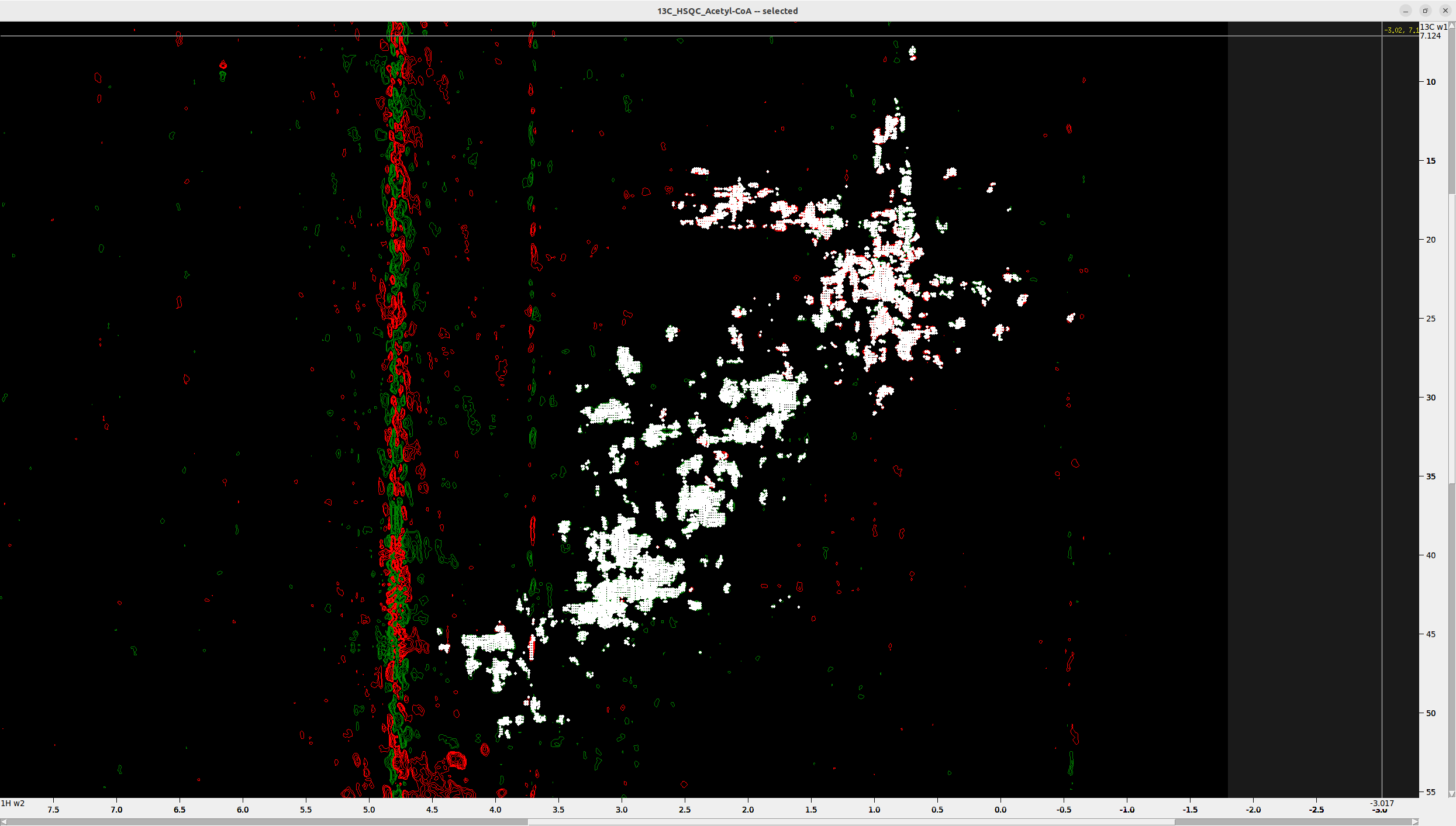 refined lattice grid 13C-HSQC