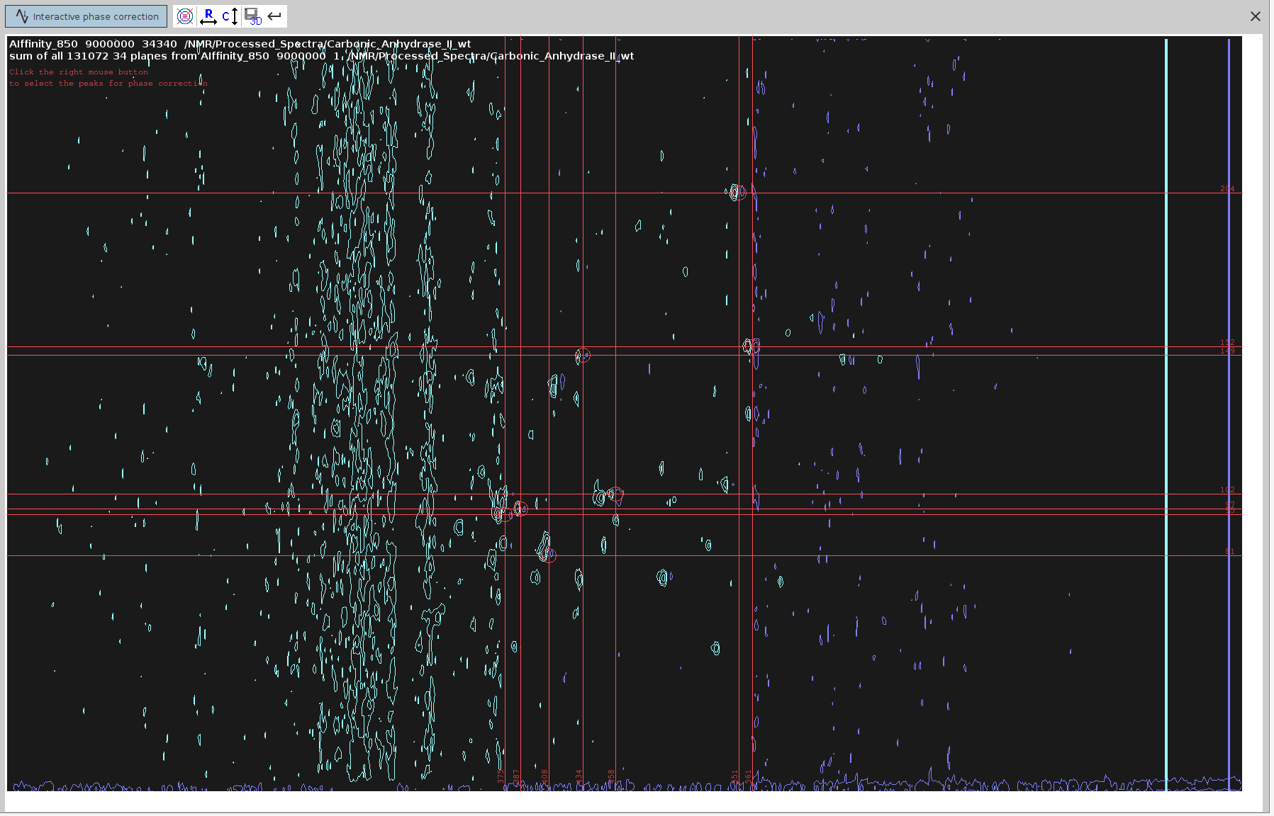 sumpl 34 Selected Peaks