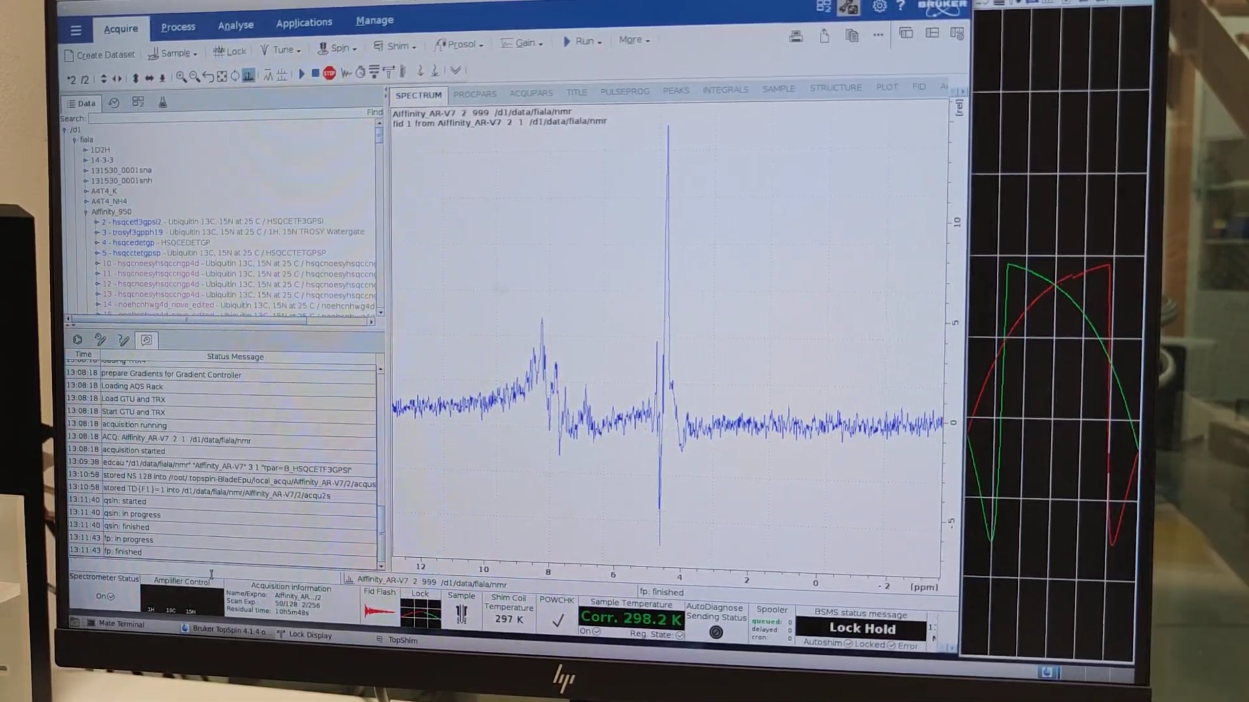 Extract 1D from HSQC